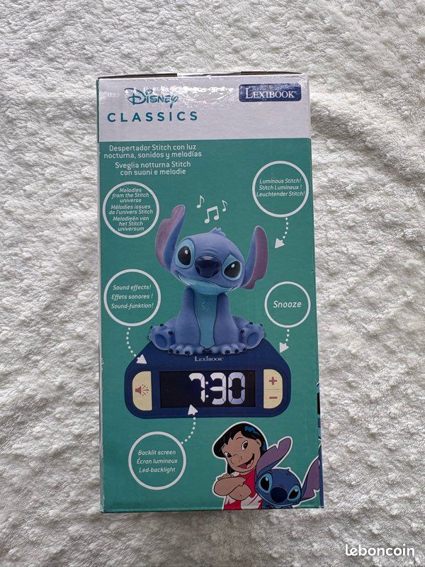 Réveil Enfant Fille Garçon, Réveil Lumineux Numerique avec 3 Groupes