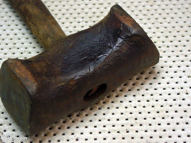 Ancienne Drille De Perçage En Pierre - Outil De Tailleur De Pierre Du 19e Siècle