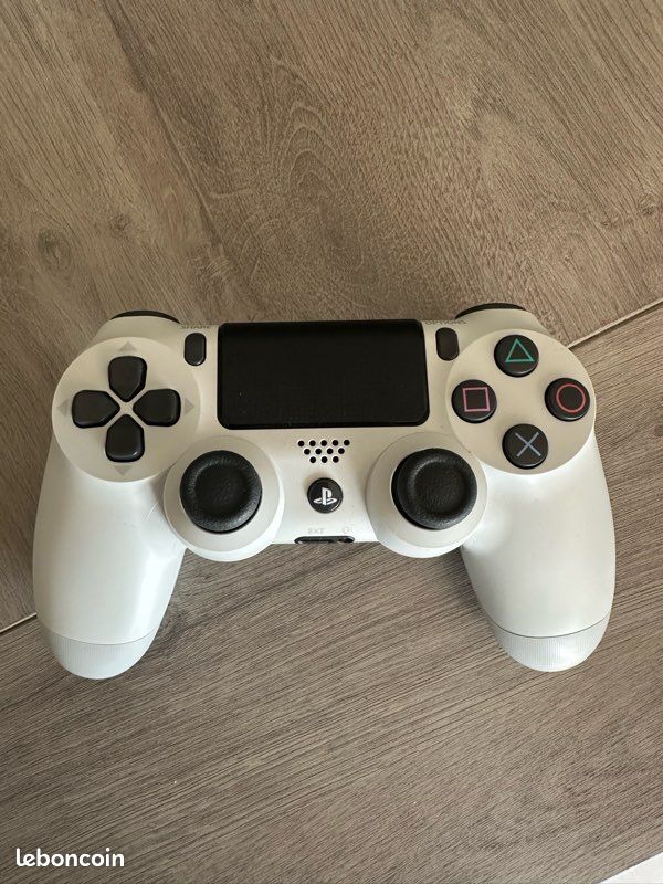 Manette PLAY STATION blanche (image 1)