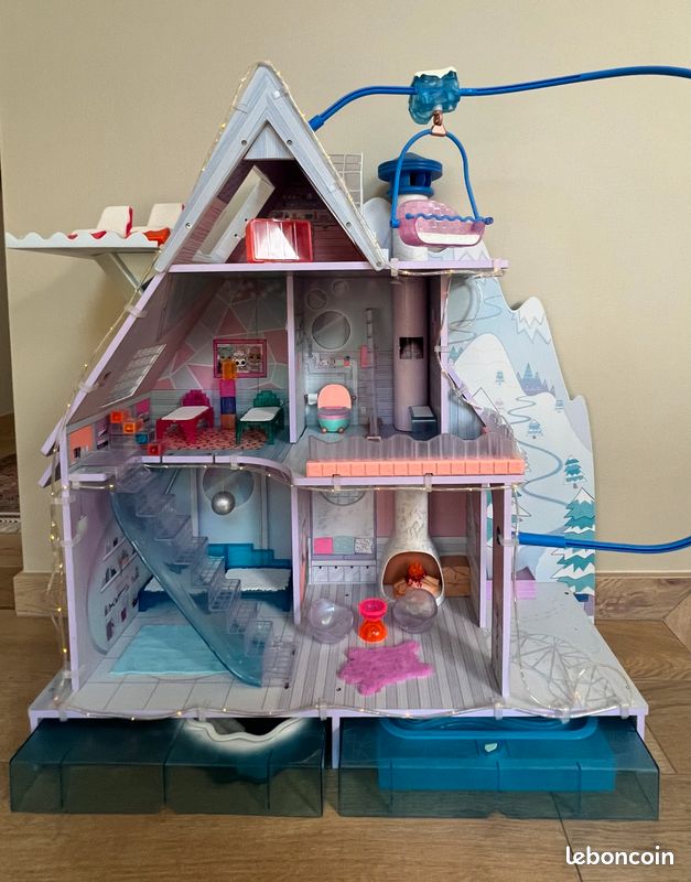 Playhouse Lol Surprise Winter Disco Cottage Chalet Lol Dollhouse
