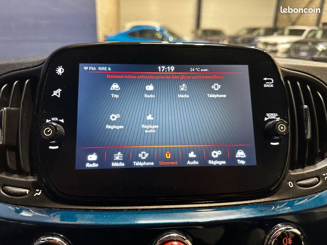 FIAT 500 1.0 Hybrid 70ch Dolcevita - 2022 - Toit Panoramique - Suivi complet - Carplay (image 15)