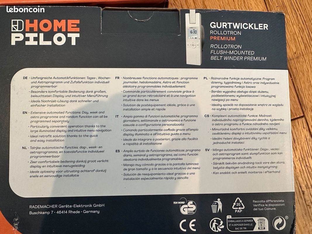 Test : enrouleur Homepilot Power premium pour volets connectés