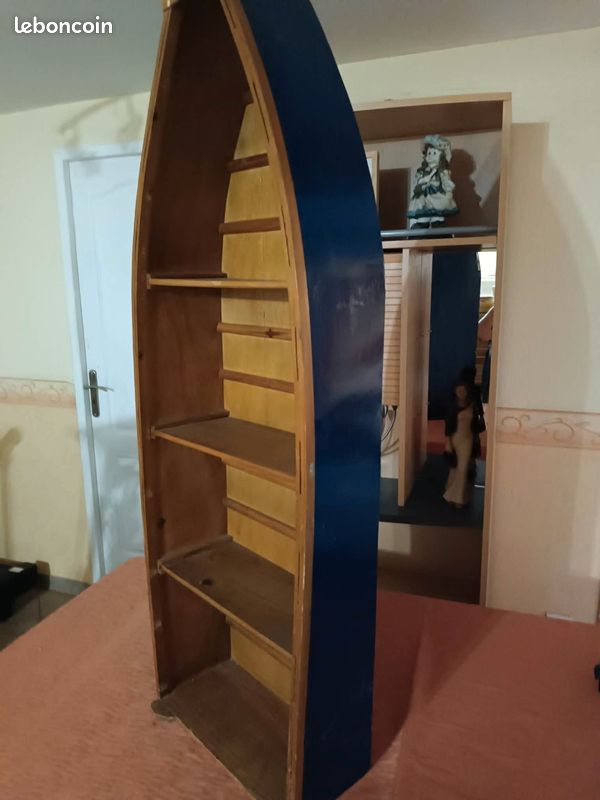 Étagère blanche en bois (image 2)