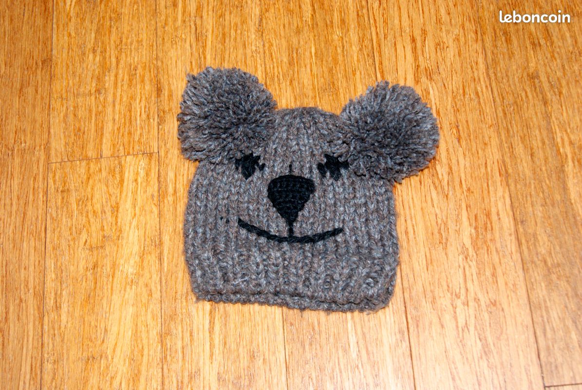 Bonnet chapeau pompom ours femme valumnia (image 3)