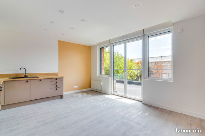 Appartement T3 avec Terrasse- Centre Ville Seclin