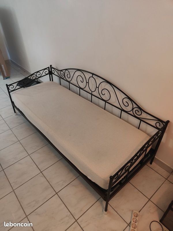 Banquettes fers forgés plein (image 1)