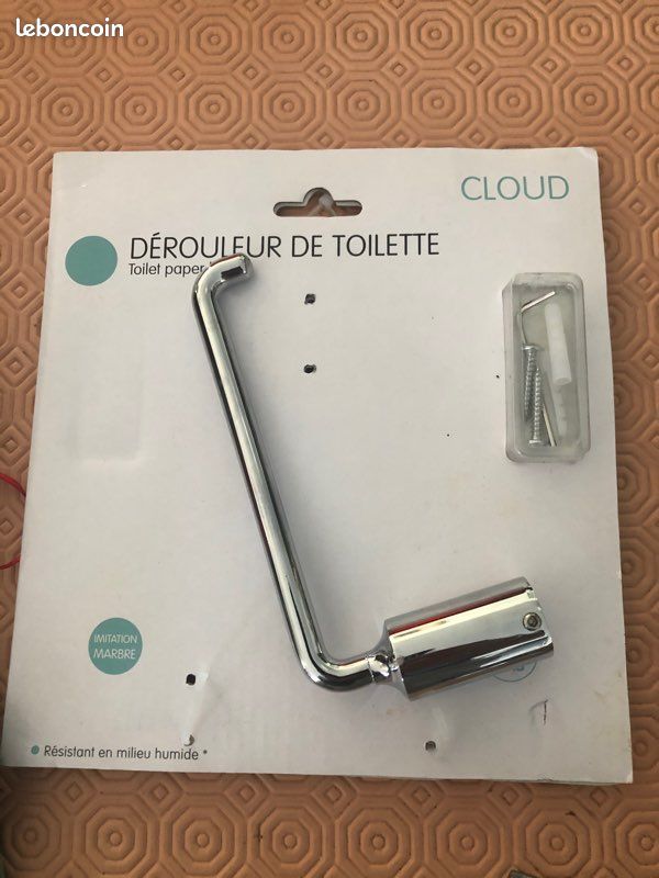 Dérouleur toilette ou porte serviette (image 1)