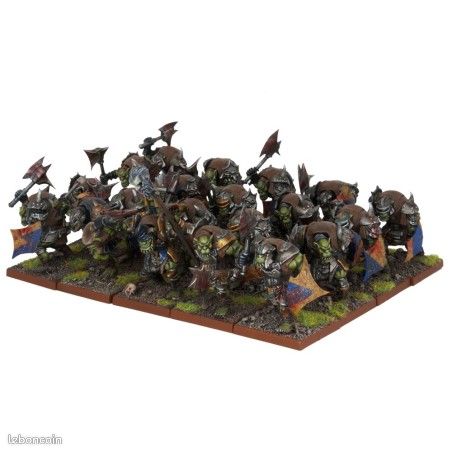 80% Lot armée figurine orc/orque kings of war / proxy warhammer (image 5)