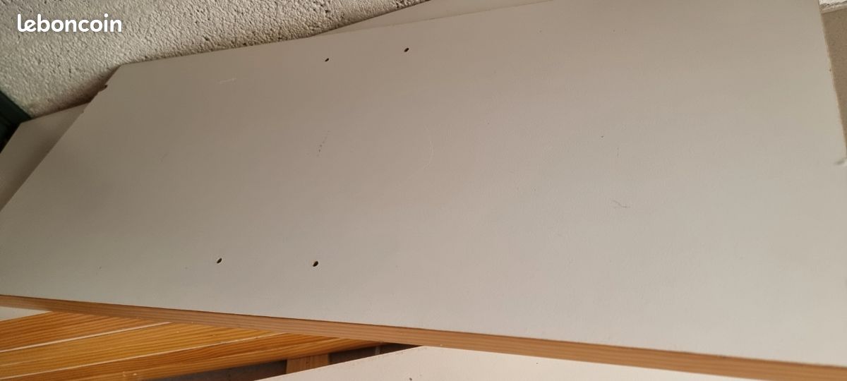 Planches pour étagères blanches et bois (image 4)