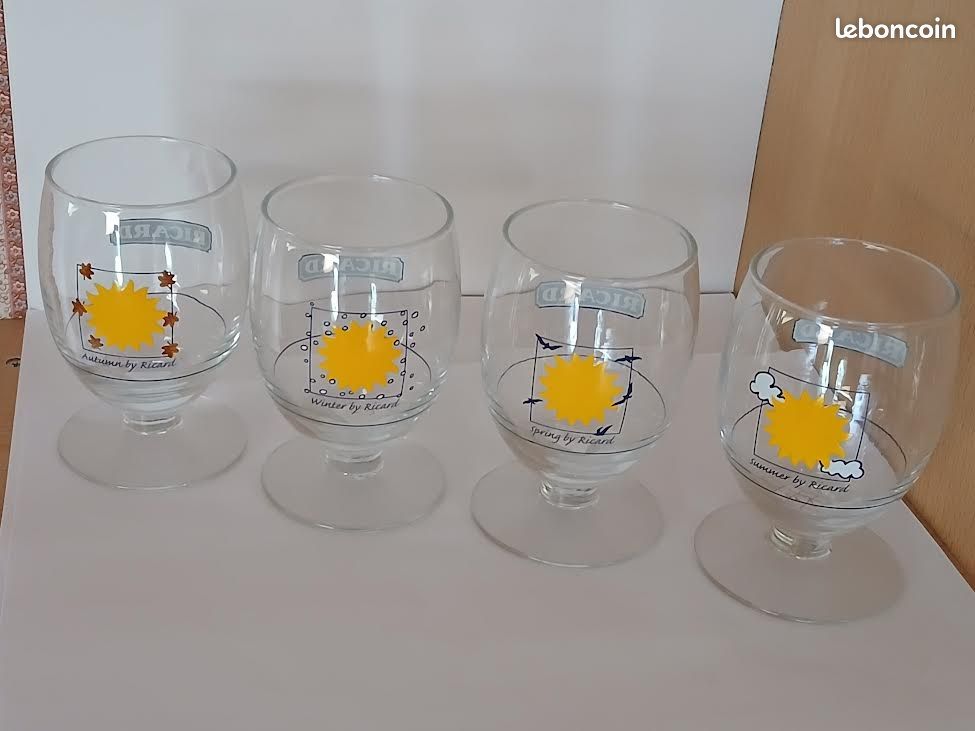 4 V RICARD Série complète QUATRE SAISONS (image 1)