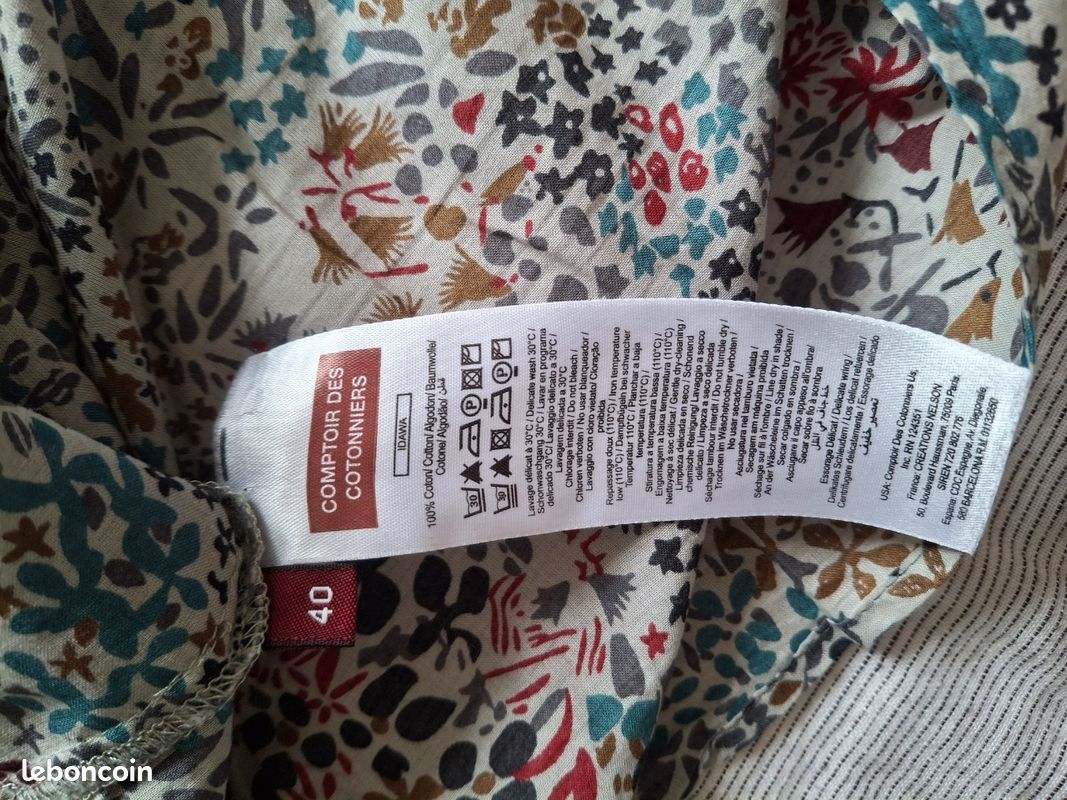 Robe chemise comptoir des cotonniers Vêtements