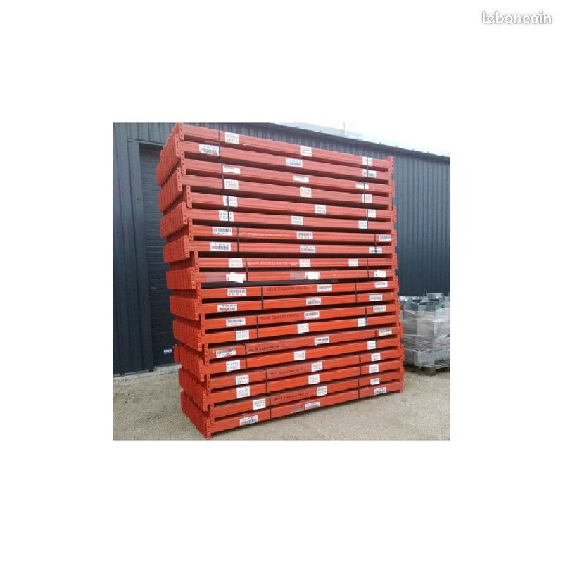 Palettier haute hauteur MECALUX d'occasion — 4 échelles (H 6000 × P 1100 mm) (image 3)