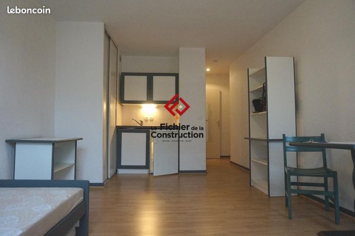 Studio 1 pièce 23 m²