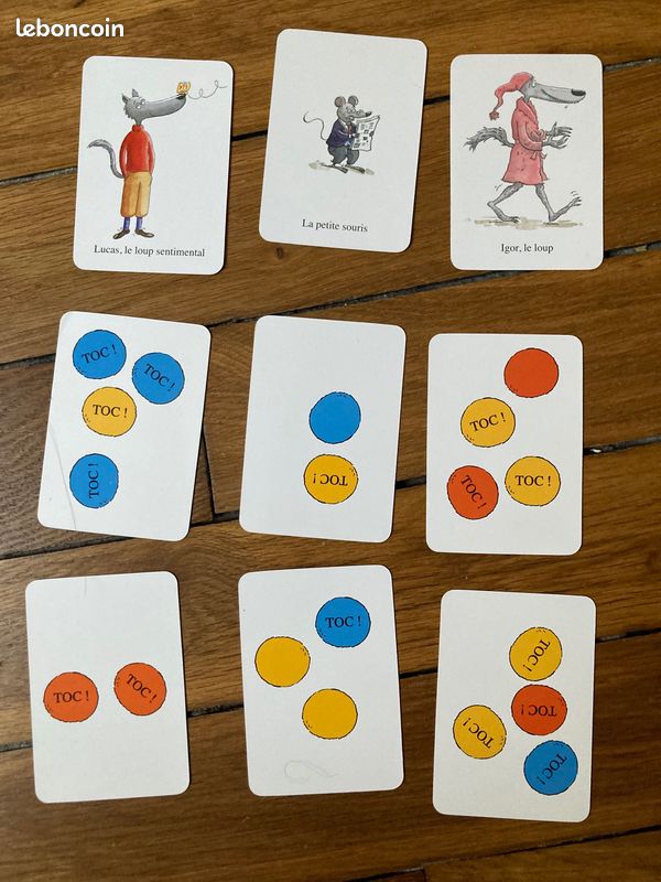 Jeu de carte "Toc toc toc le loup est revenu" (image 2)
