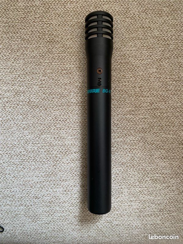 Micro chant Shure BG 4.1 – Condenser Low-Z – Très bon état (image 1)
