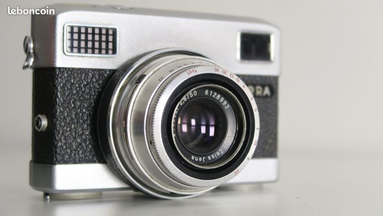 Objectif Carl Zeiss Tessar 2,8/50 Mm Pour Pentina – Rare – Occasion Bon état