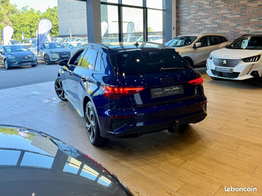 Audi a3 30 tfsi 110cv s tronic 7 sline tva 236,95 /mois (image 3)