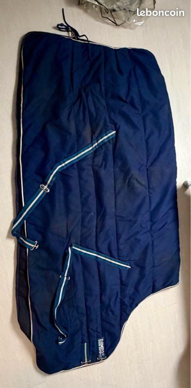 Couverture D'écurie Légère Rambo Horseware 75" (bleu) - Occasion En Bon état