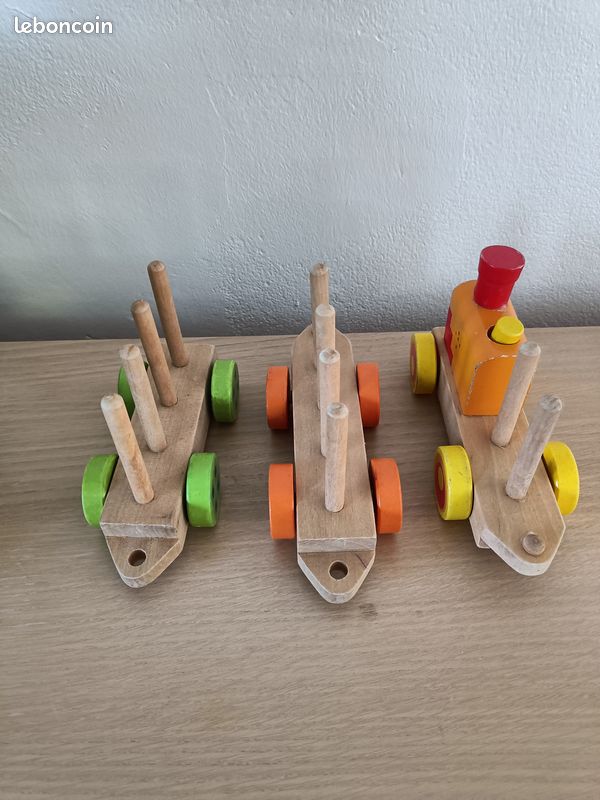 Lot de 33 blocs de construction "assembler et empiler" (image 3)