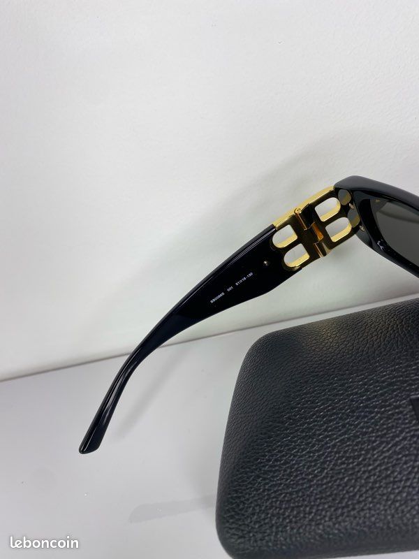 Lunette de soleil rectangle Balenciaga (image 9)