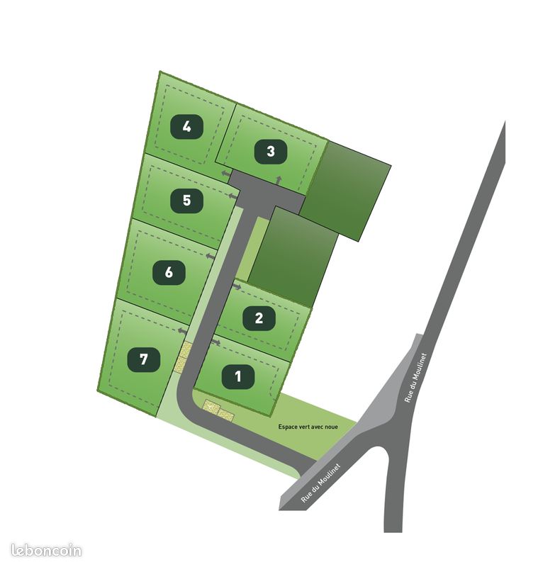 Terrain 547 m² · à Coutiches · 547 m² · 135 000 €