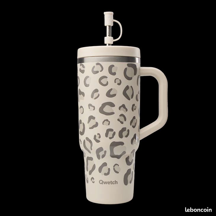 Neuve, Travel Cup isotherme + Bouchon étanche, QWETCH, 900ml (image 2)