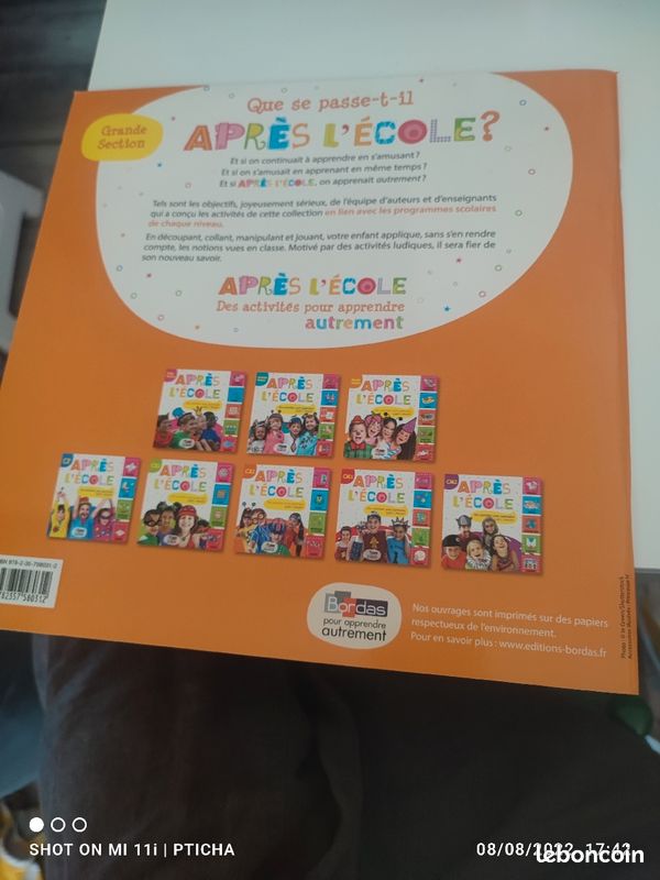 Cahier d'activités Après l'école des activités pour apprendre autrement grande section (image 2)