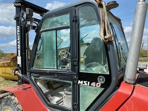 Lot de 2 manitou msi 40 – 4 tonnes – à récupérer dans la marne (51) – pour remise en état⁢⁮⁭‍‌⁫⁫⁮⁯⁭‌​⁫‌⁢ (image 1)