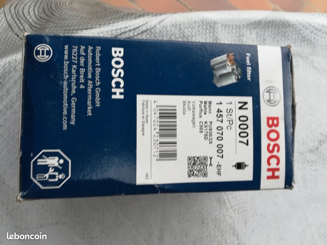 Filtre à gas oil Équipement auto