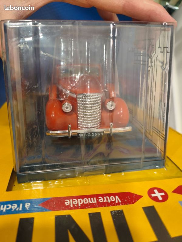 Voiture Tintin le taxi de New Delhi 1:24 - Collection