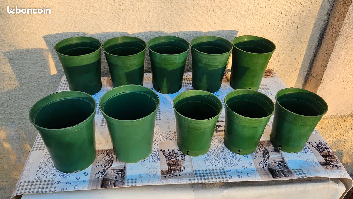 10 pots de fleuristes verts, Neufs …lot33 (image 6)