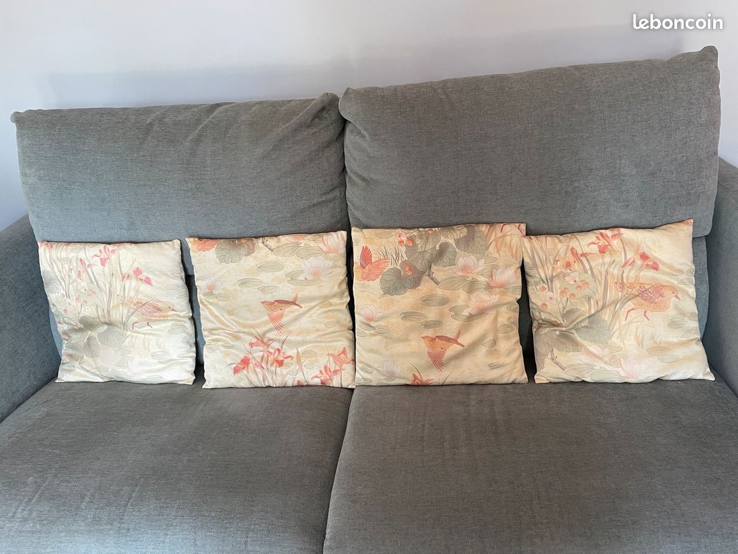 4 coussins pour canapé, futeuil, lit (image 1)