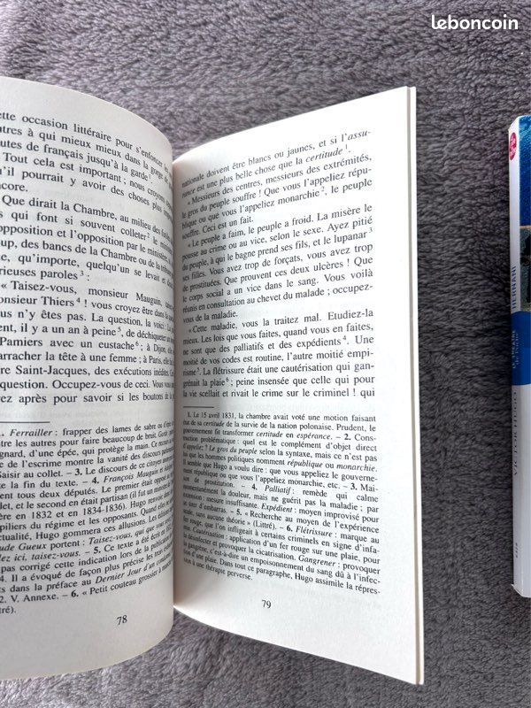 Livres poche « Hermani » et « Claude Gueux » de Victor Hugo (image 4)