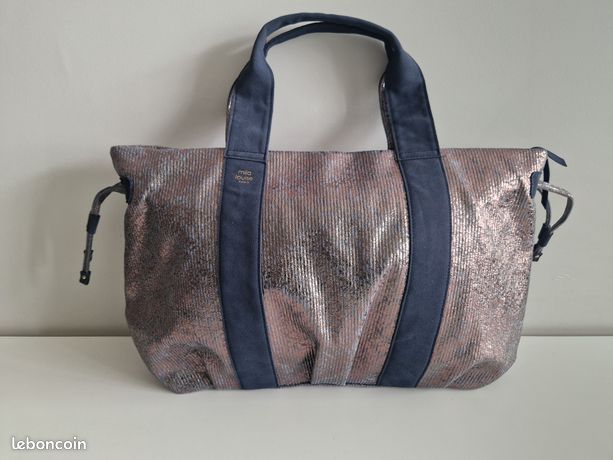 Sac MILA LOUISE Bleu Argenté Accessoires Bagagerie
