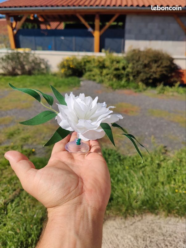 Lots fleur artificielle ventouse (image 1)
