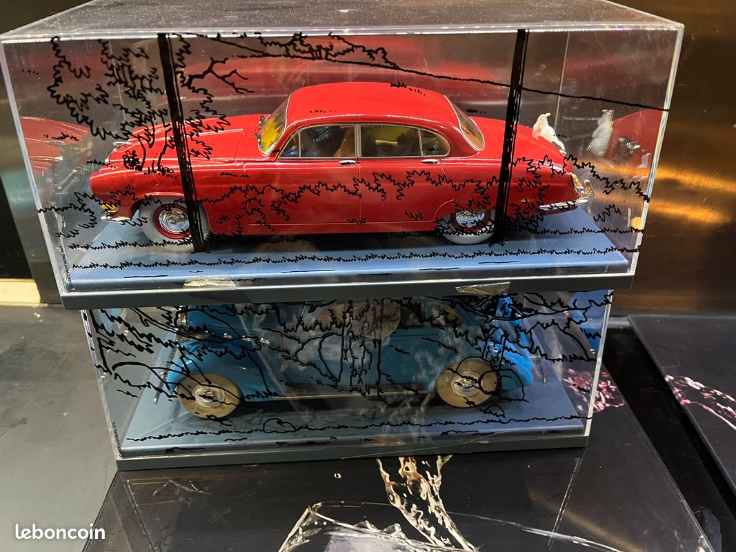 Voitures Tintin 1/24 collection Hachette de Herve Moulinsart - Collection