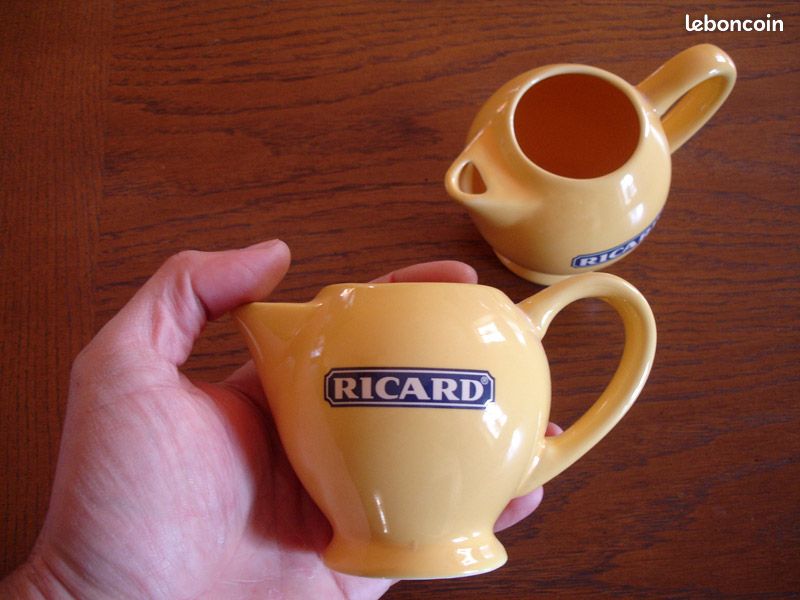 Lot petits pichets jaune Ricard (image 2)