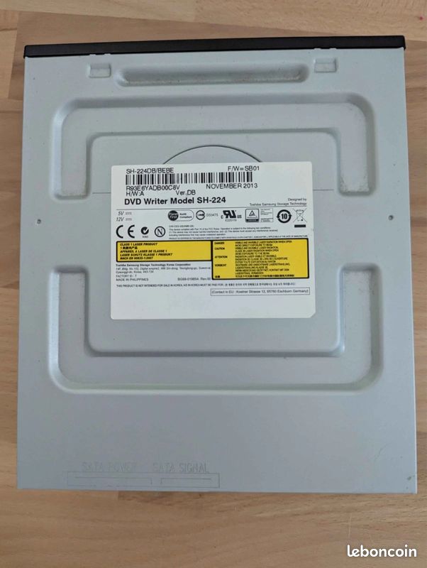 Lecteur DVD Sata Interne - DVD Writer Model SH-224 (image 2)
