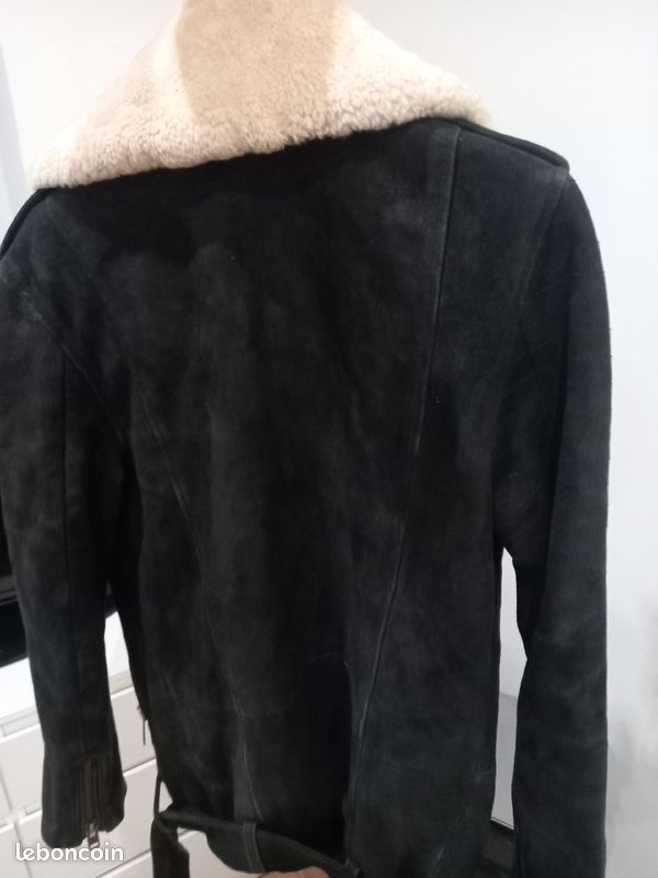 Veste Fausse Jacket Camaieu Veste Fourrure Veste En Cuire Femme