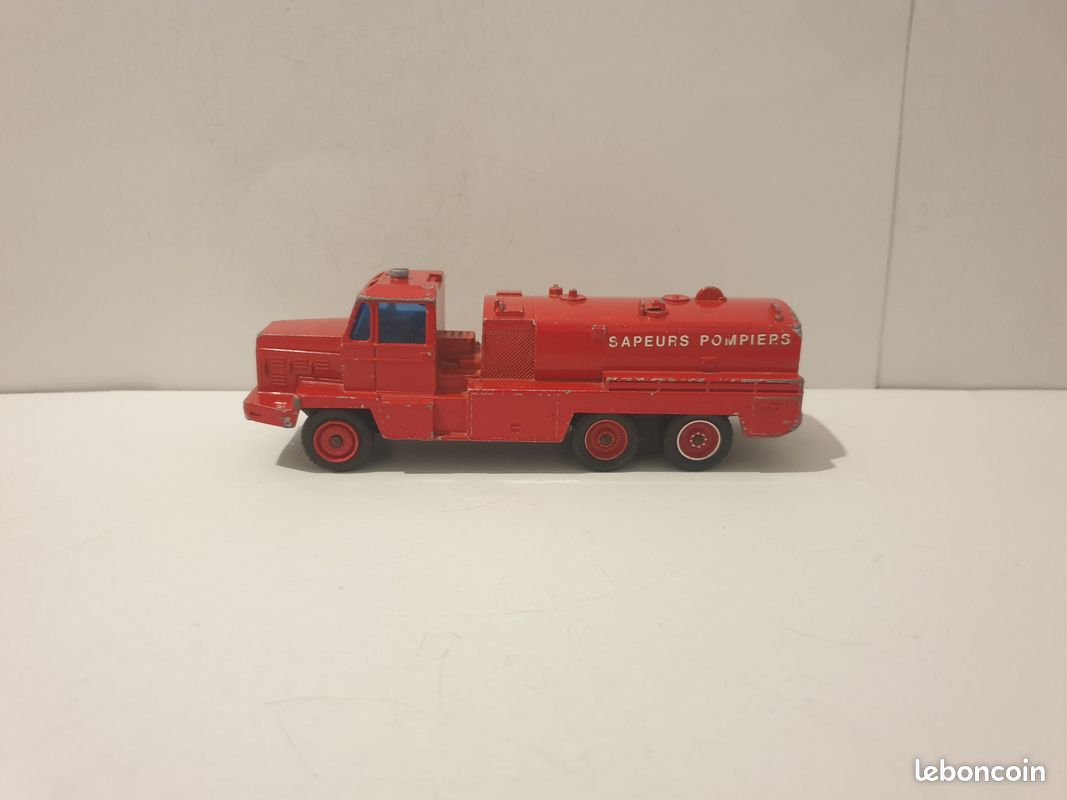 Camion De Pompiers Berliet 770 Solido 1/50 - Échelle, Occasion, Bon état Général