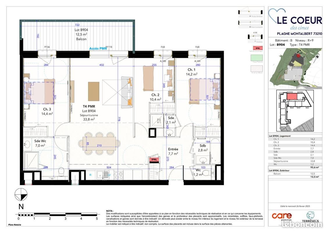 Appartement 4 pièces 93 m² · à La Plagne Tarentaise · 93 m² · 794 000 €