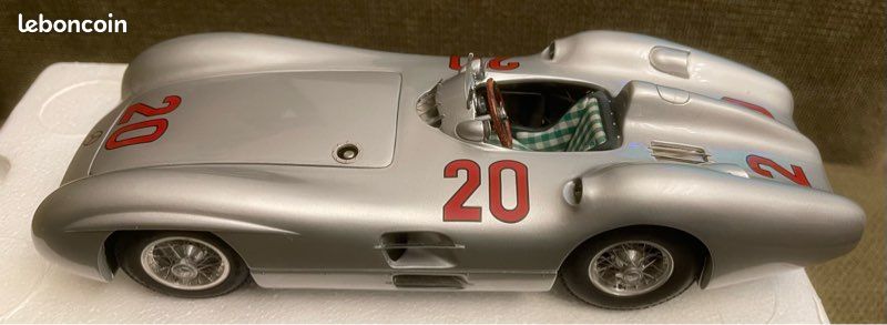 Mercedes-Benz W196R 1/18 CMC N°18 – Miniature Collection Comme Neuve, Sport Légende