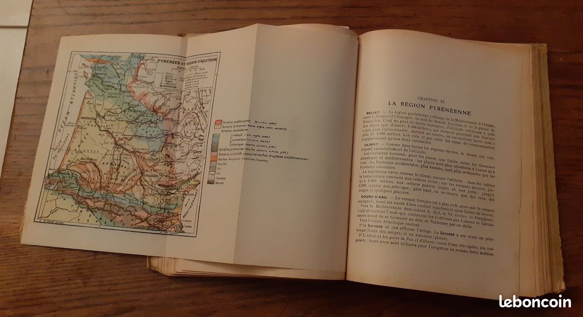 LA GEOGRAPHIE DU BREVET ELEMENTAIRE. ECOLES PRIMAIRES SUPERIEURES ET COURS COMPLEMENTAIRES – Paul Kaeppelin, Maurice Teissier – Hatier 1936 (image 12)