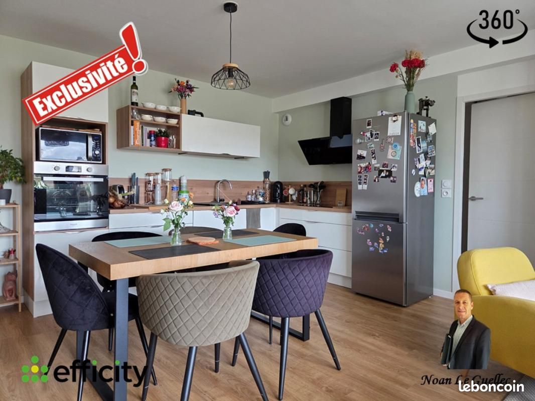 Appartement 3 pièces 64 m² · à La Chapelle-des-Fougeretz · 64 m² · 236 000 €