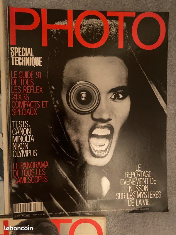 3 magazines « PHOTO » 281, 283, 284 - superbe état - 1991 (image 4)