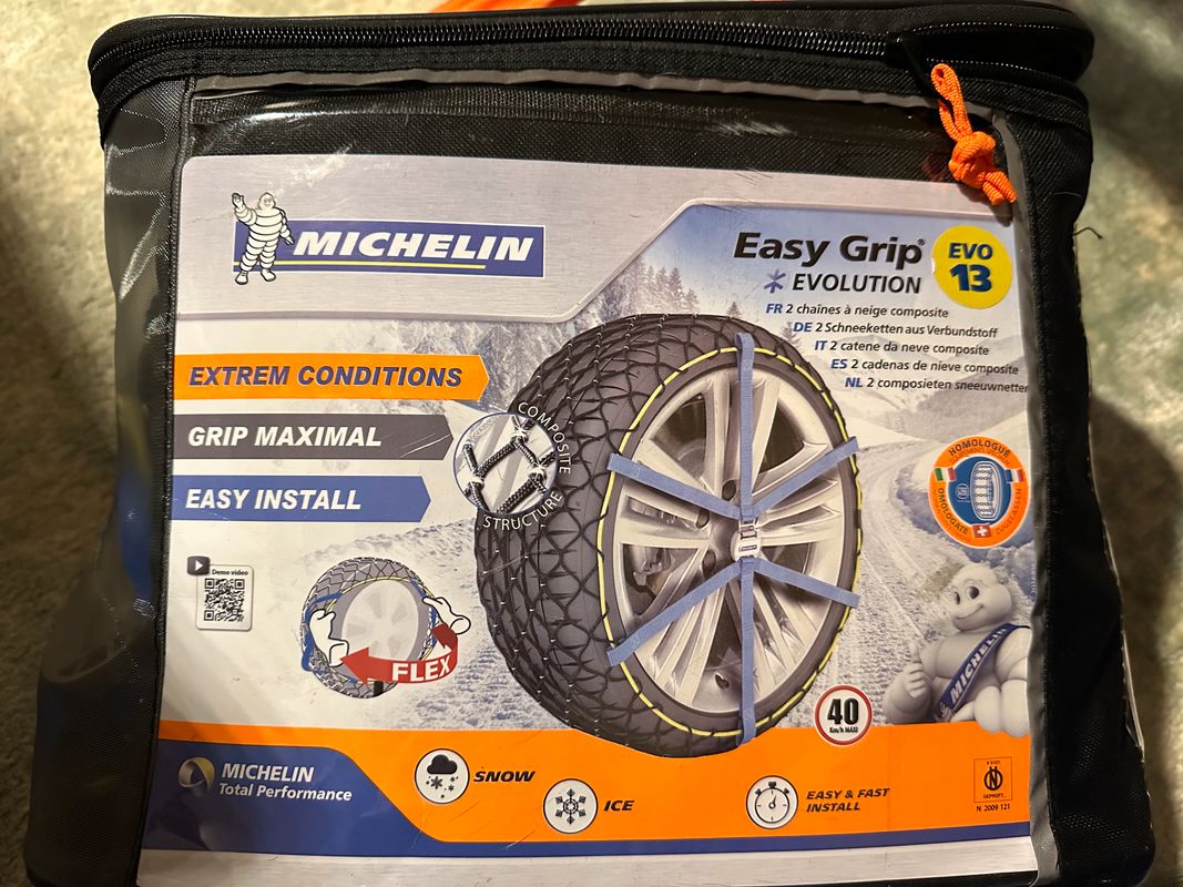 Michelin 008313 Easy Grip Evolution Chaîne à Neige Composite, EVO