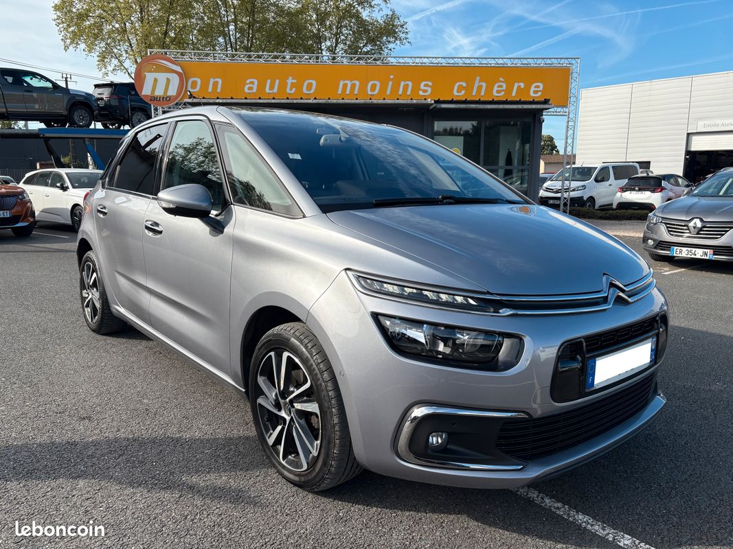 Citroen C4 PICASSO 1.6 BLUE HDI 120CH SHINE EAT6 KIT DISTRI NEUF+CAMÉRA +ATTELAGE GTIE 3 MOIS (image 1)