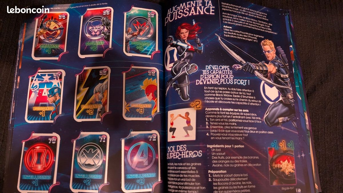 Album collector cartes Marvel (image 4)