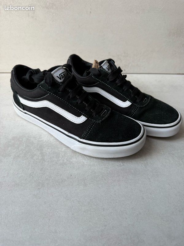 Vans Old Skool T38 quasi neuves – iconique skate 🖤 (image 1)