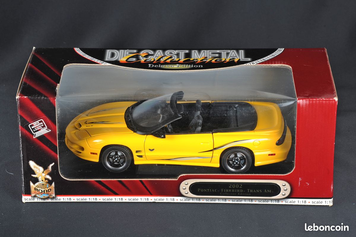 Miniature 1/18 PONTIAC FIREBIRD TRANS-AM 2002 Yat Ming - Collection